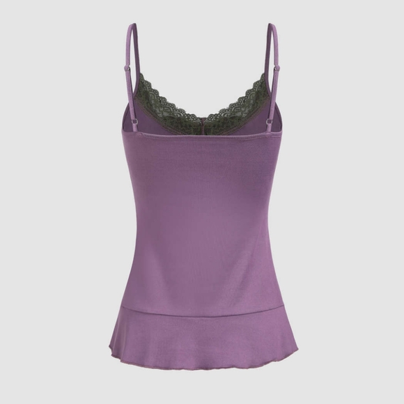 Purple Ruffle Top - Picture 5 of 11